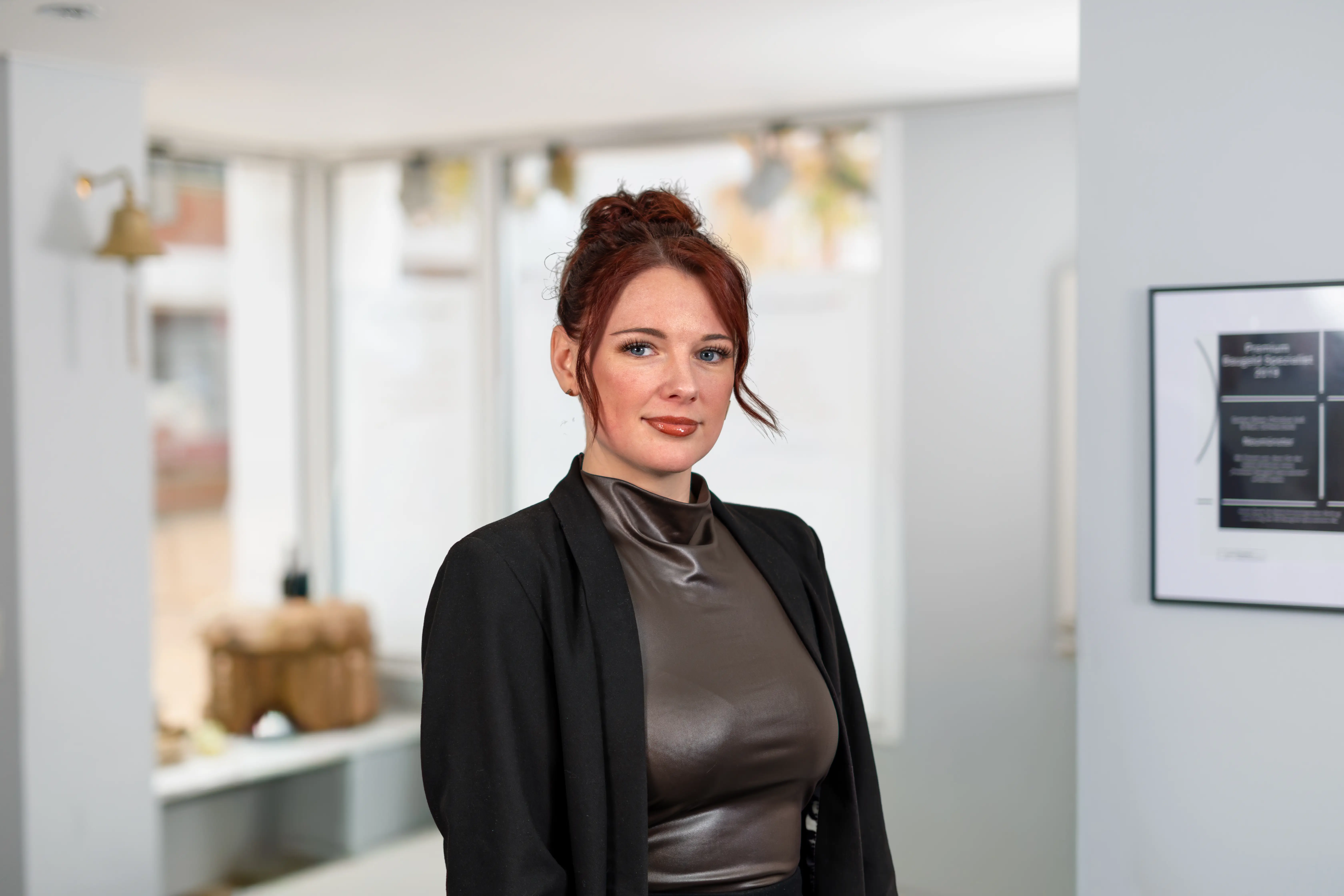 Porträt von Jessica Rahlf, Büromanagement bei Kleen, Voß & Kollegen