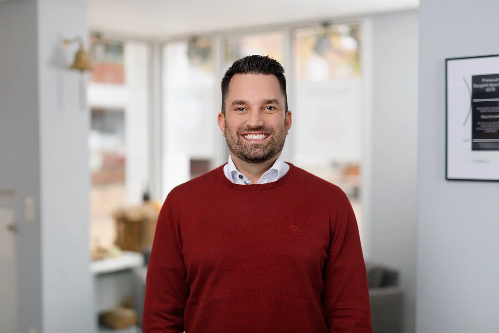 Porträt von Sebastian Kühl, Bankbetriebswirt bei Kleen, Voß & Kollegen